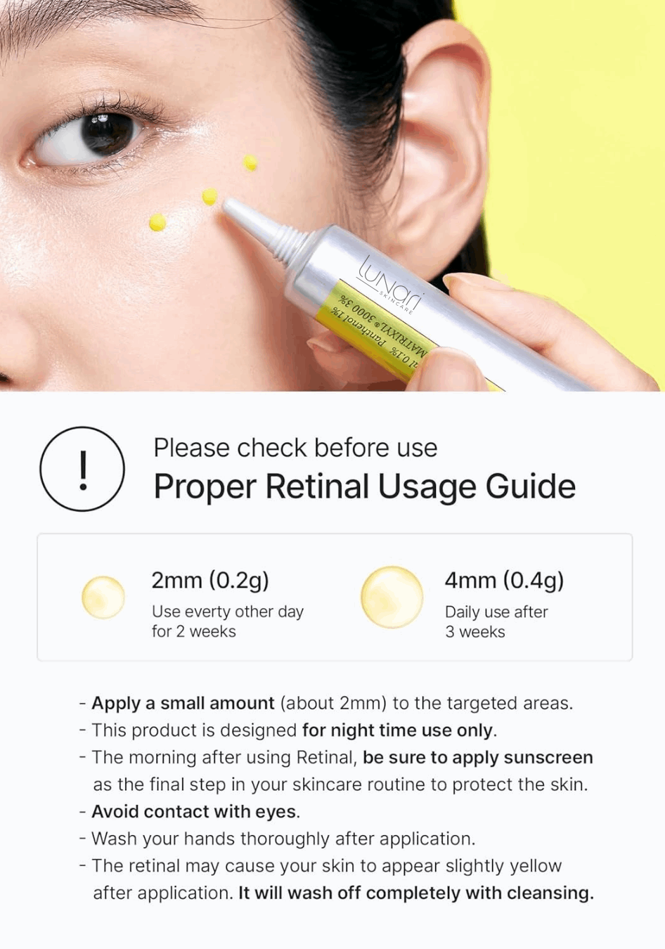 Lunari™ Retinal Firming Booster | Fine Line & Pore Minimizer